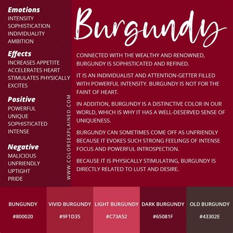 burgundy meaning.